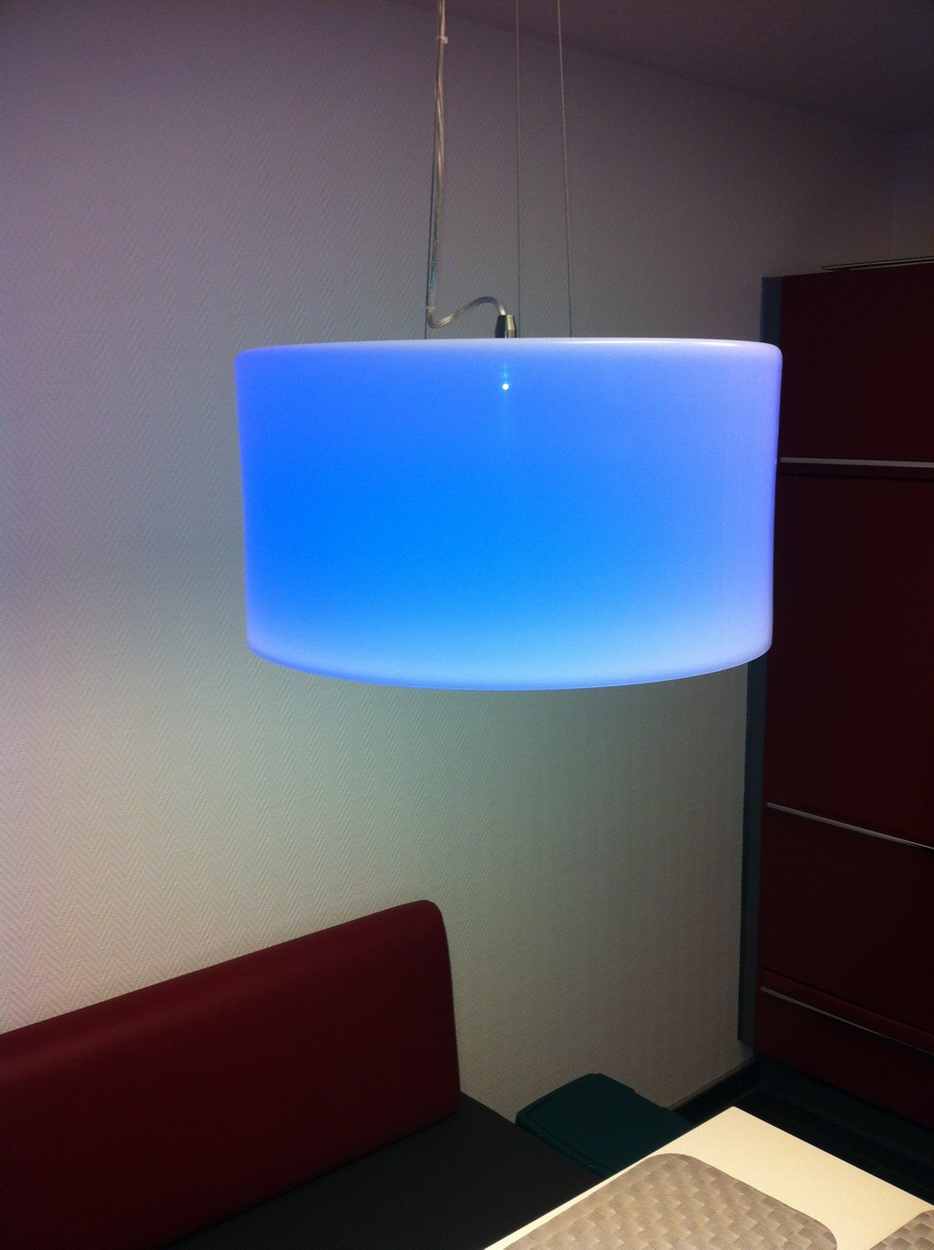 Ausstellungsraum LED Lampe