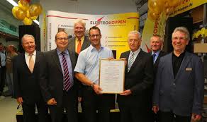 Urkunden Überreichung 50 Jahre Koppen