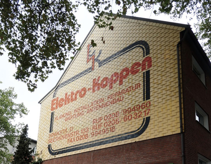 Gebäudewerbung Koppen